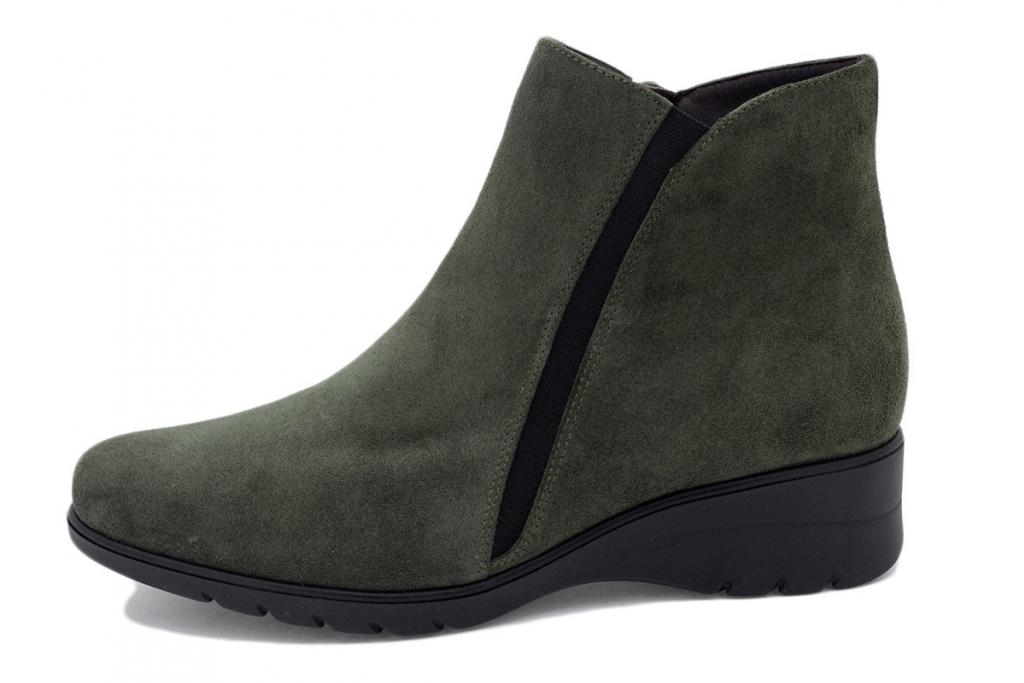 Green Suede Ankle boot 175976