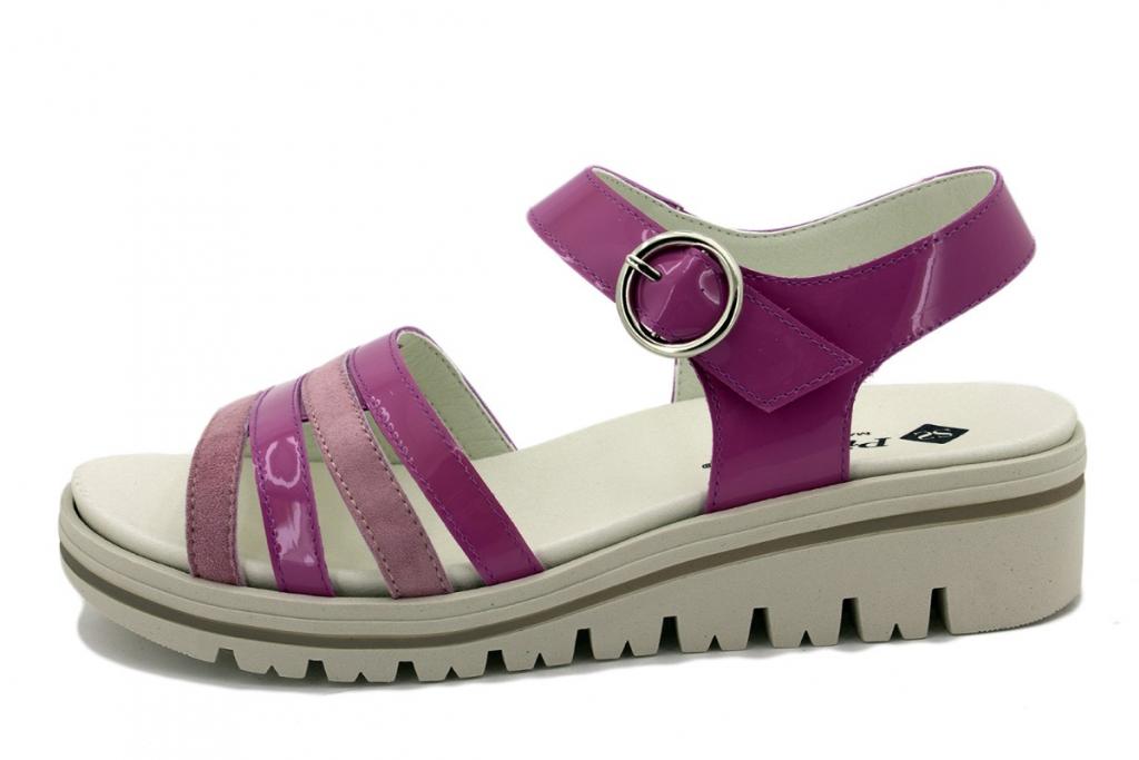 Pink Patent Removable Insole Sandal 180786