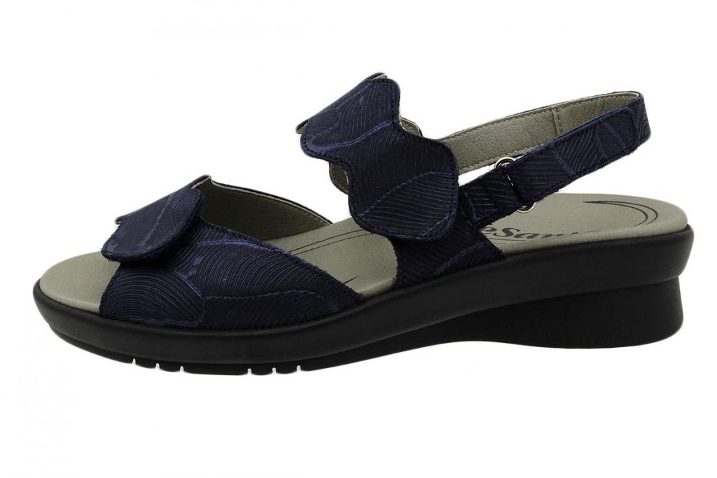 Removable Insole Sandal Blue Leather 190890