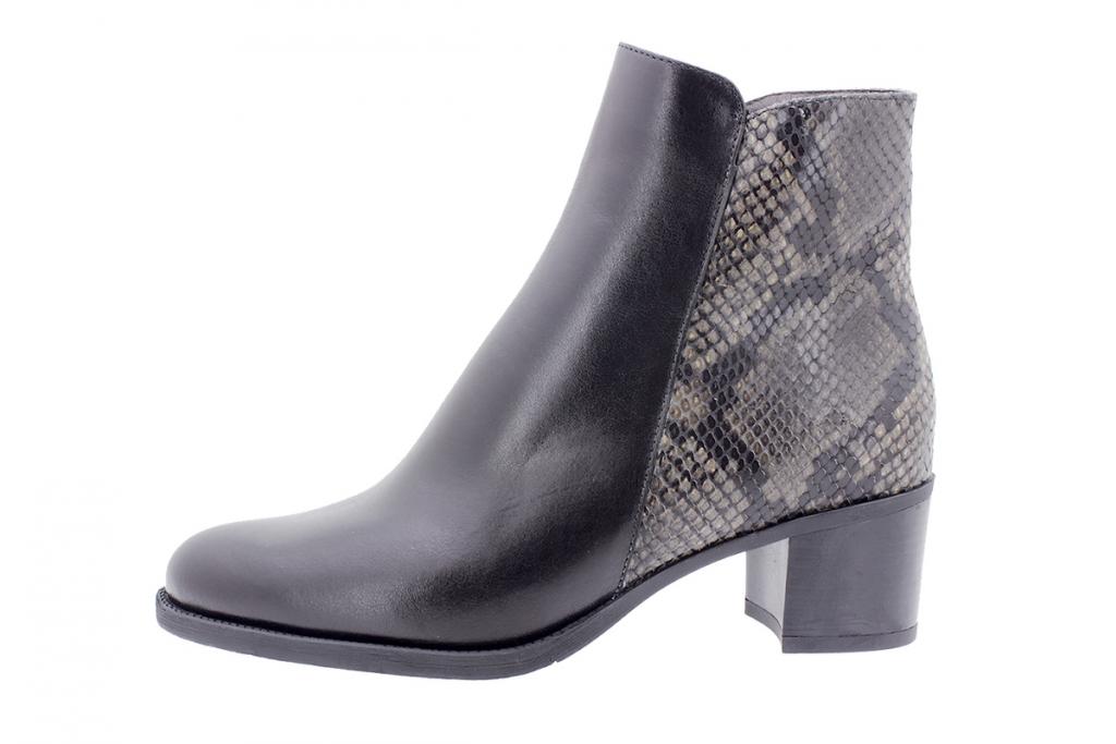 Ankle boot Black Leather 205445