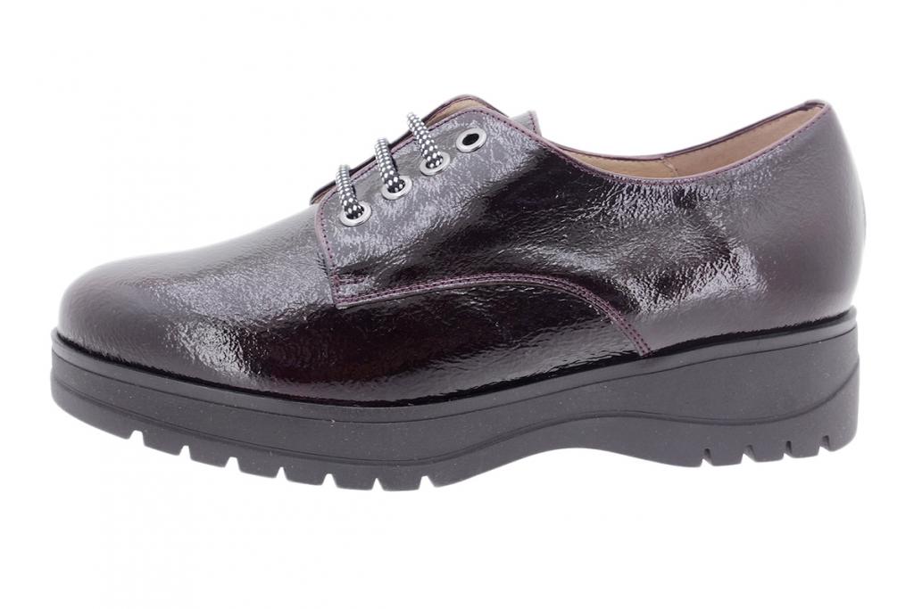 Lace-up shoe Bordeaux Patent 205655