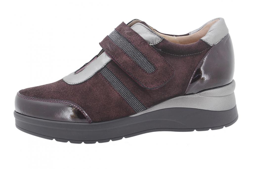 Velcro shoe Bordeaux Patent 205757
