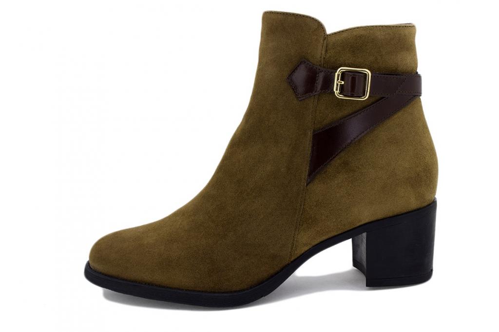 Tan Suede Ankle boot 225446