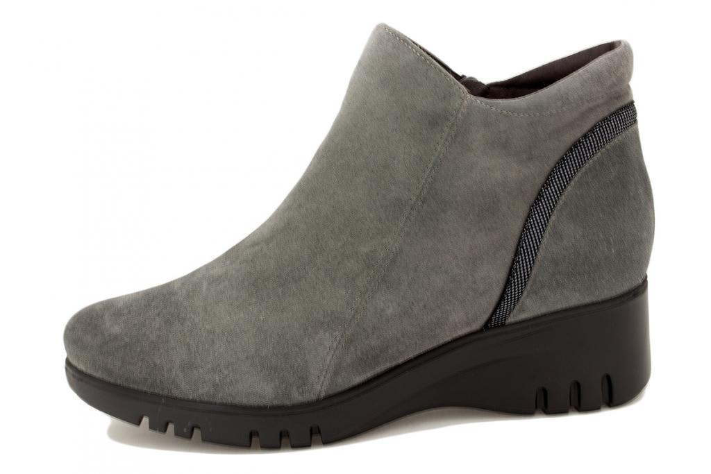 Grey Suede Ankle boot 225903