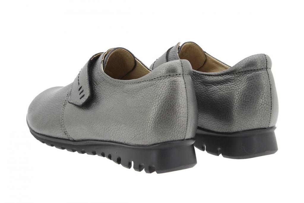 Zapato Velcro Piel Verde 9526