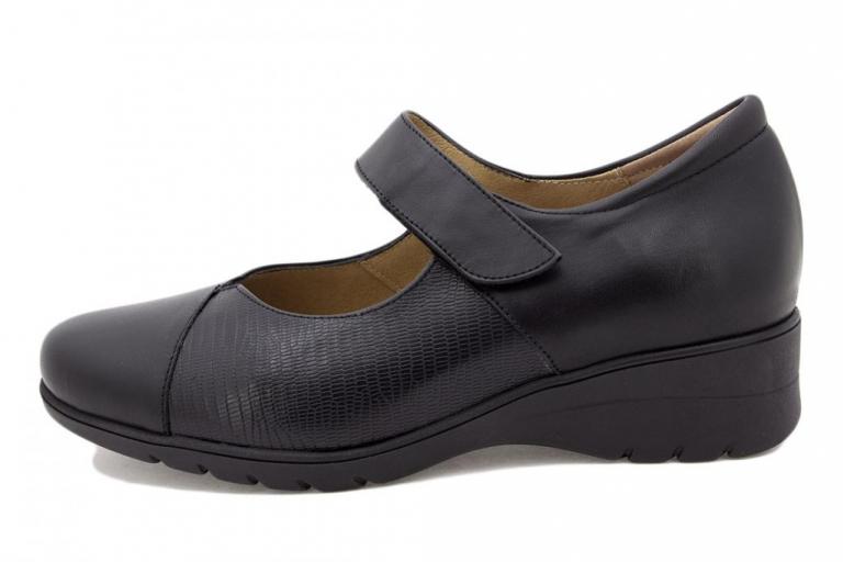 Mary-Jane Piel Negro 215957 | Tienda Online Piesanto