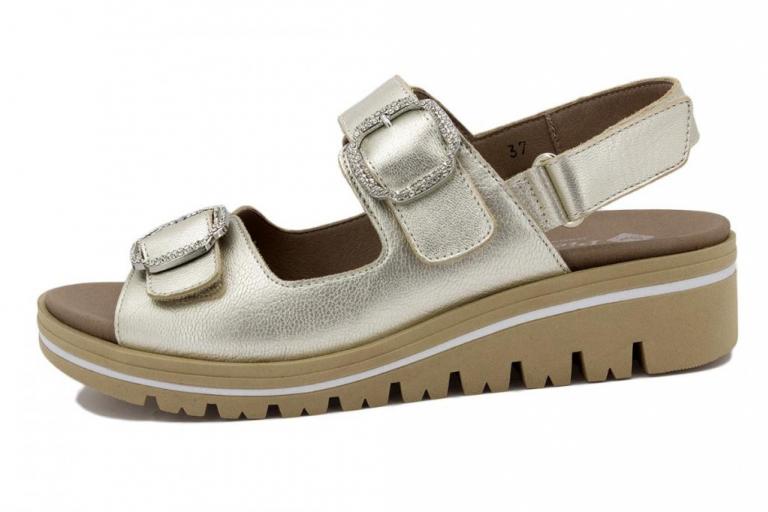 Sandalia Plantilla Extraíble Metal Cava 250792 Tienda Online