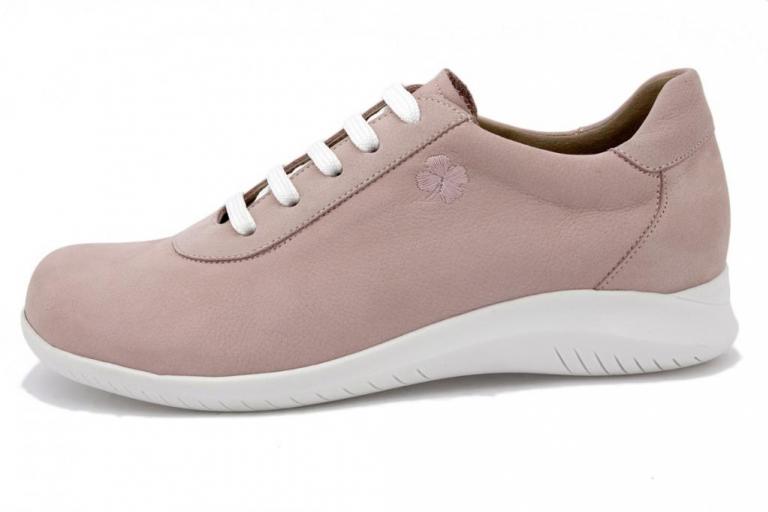 Zapato Respetuoso Nobuck Rosa 250901 Tienda Online Piesanto